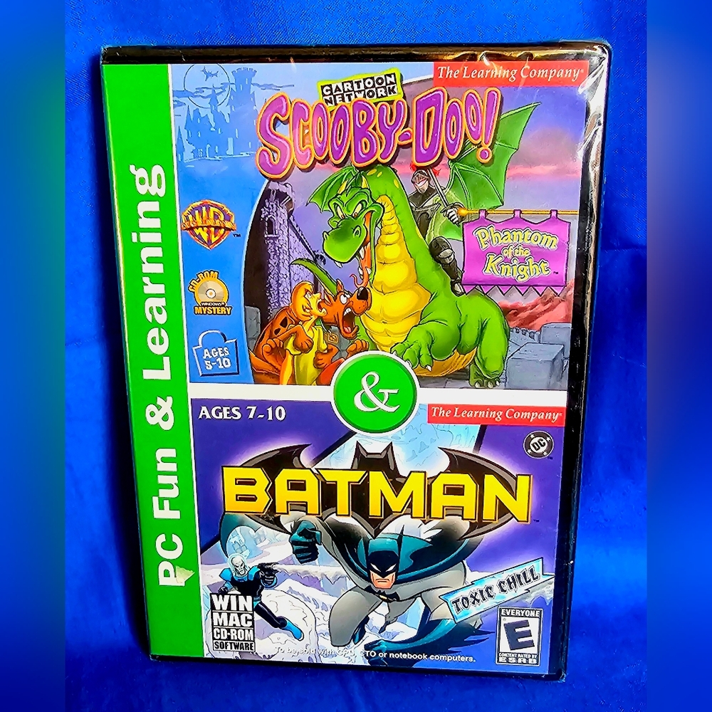 Scooby-Doo! Phantom of the Knight Batman Toxic Chill PC Windows 95/98 Video Game